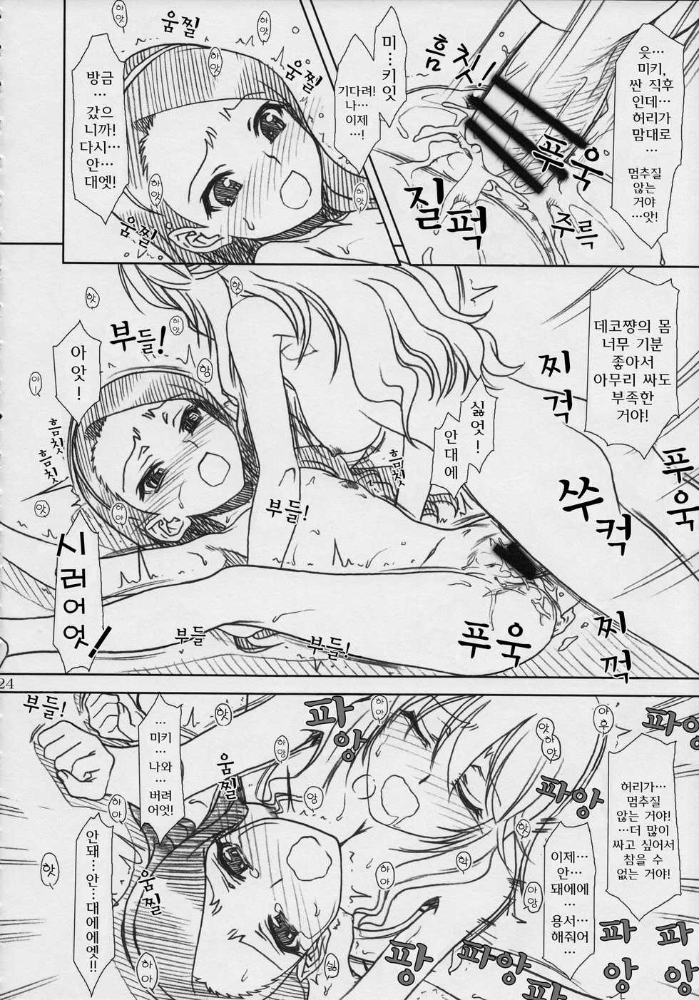 (C80) [MEKONGDELTA, DELTAFORCE (Zenki, Route39)] MASTERY M@STERS (THE iDOLM@STER) [Korean] [GNY-004] - Page 24