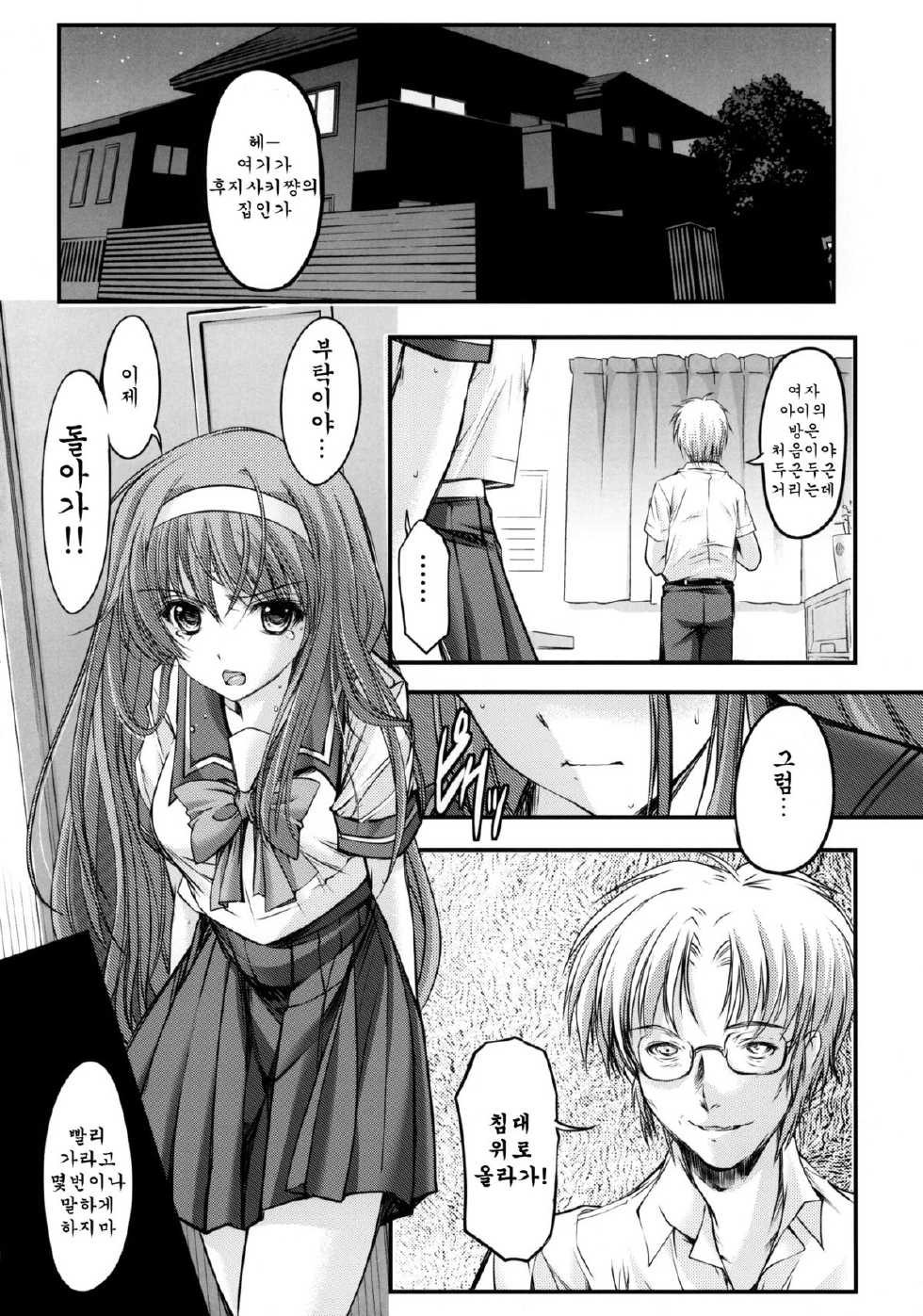 (COMIC1☆6) [HIGH RISK REVOLUTION (Aizawa Hiroshi)] Shiori Dai-Ichi-Shou Kuppuku - Shinsouban (Tokimeki Memorial) [Korean] [GingerAle] - Page 23