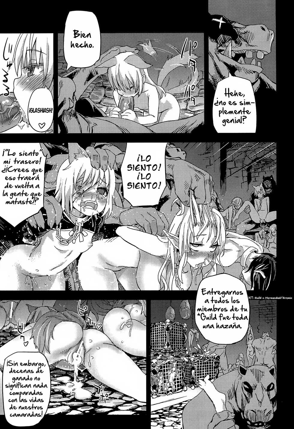 (C81) [Fatalpulse (Asanagi)] Victim Girls 12 Another one Bites the Dust (TERA The Exiled Realm of Arborea) [Spanish] =Keta-I no Fansub= - Page 24