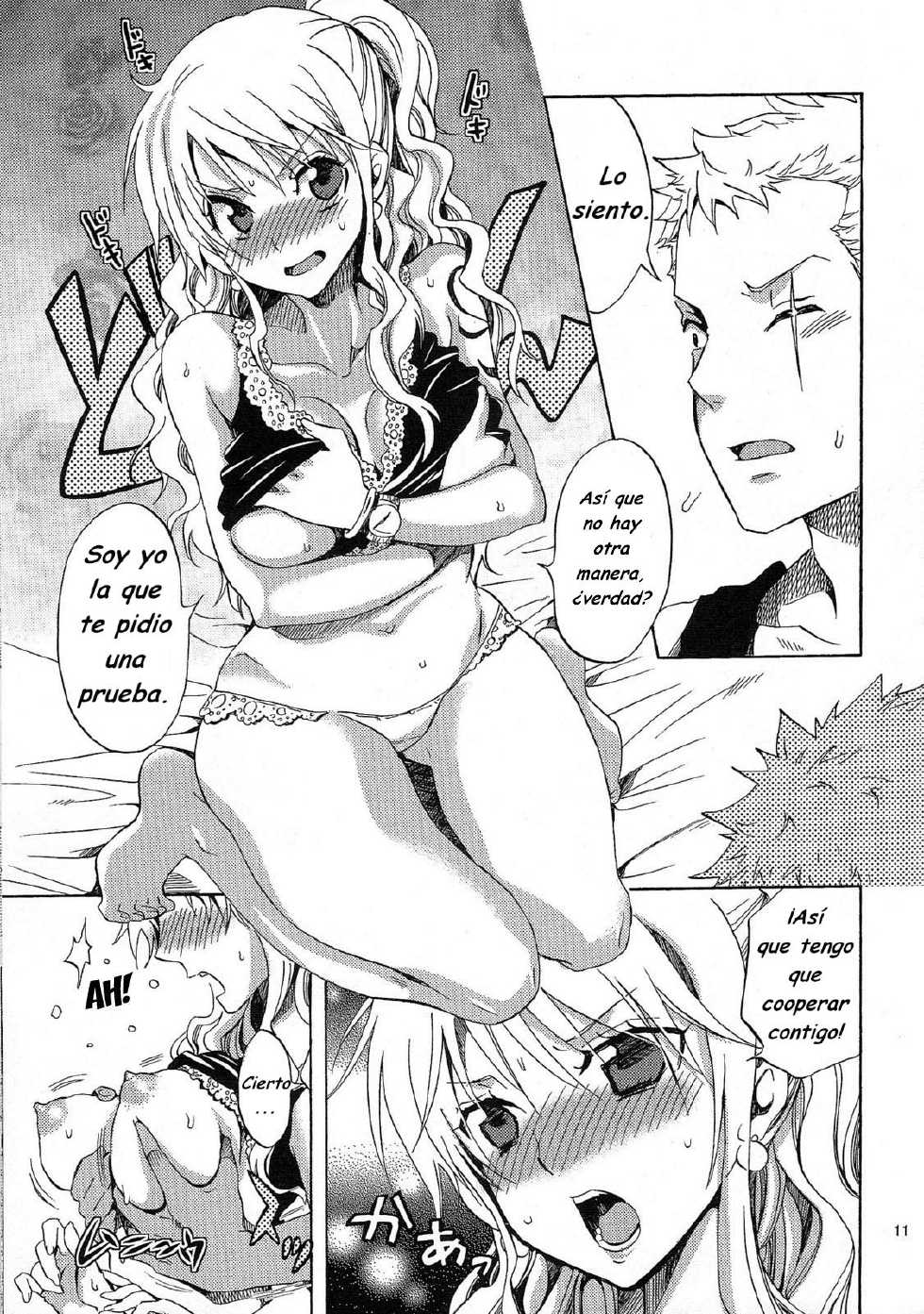 [Kurione-sha (YU-RI)] Kankitsukei Kanojo (One Piece) [Spanish] [Digital] - Page 10