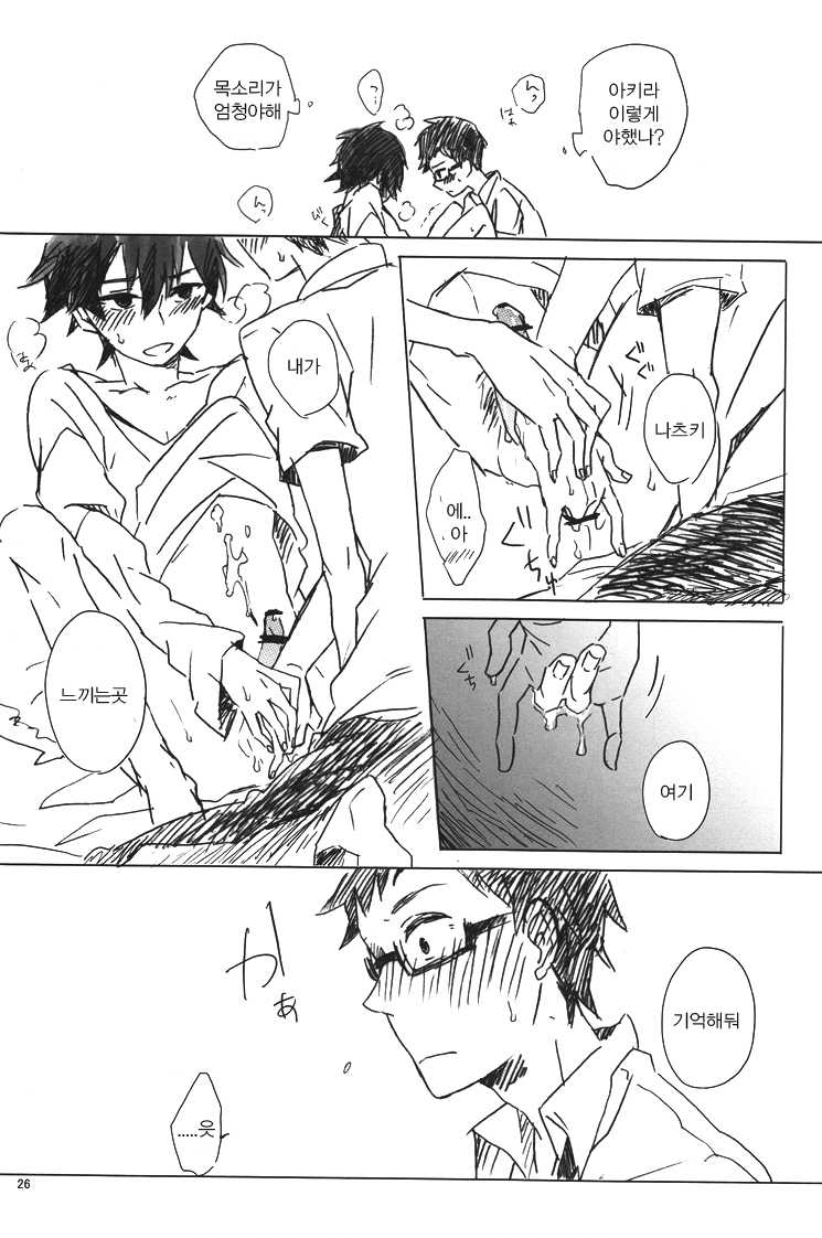 (CCTokyo130) [itumu (nino)] drop (Tsuritama) [Korean] - Page 25