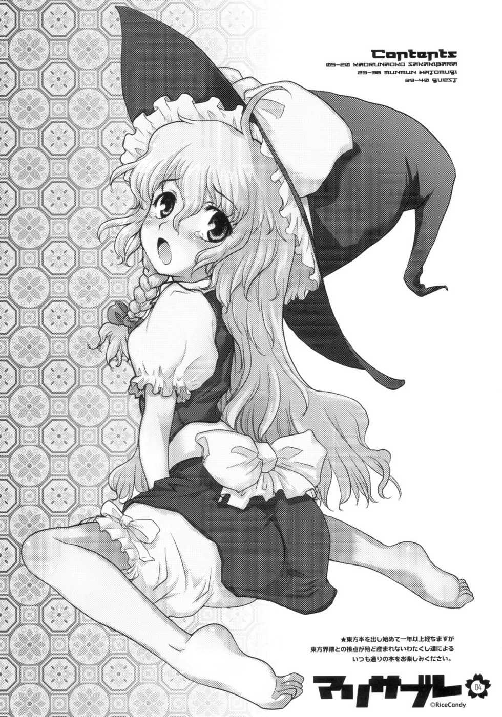 (C70) [RiceCandy (Various)] Marisabure (Touhou Project) [English] [desudesu] - Page 4