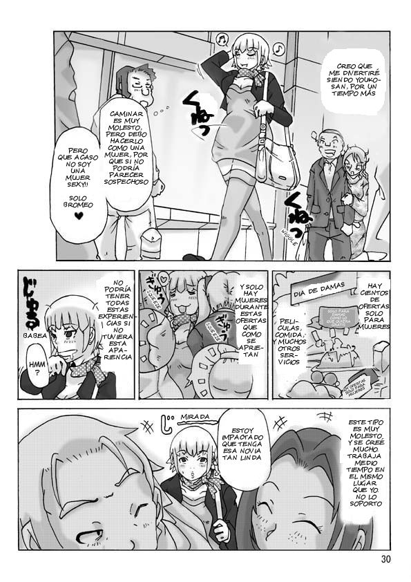 [ts-complex2nd (Asagiri)] Tonari no Oku-san ni Kigaete | Transformándome en la joven esposa vecina de al lado [Spanish] [AlexaPadmeClone] - Page 31