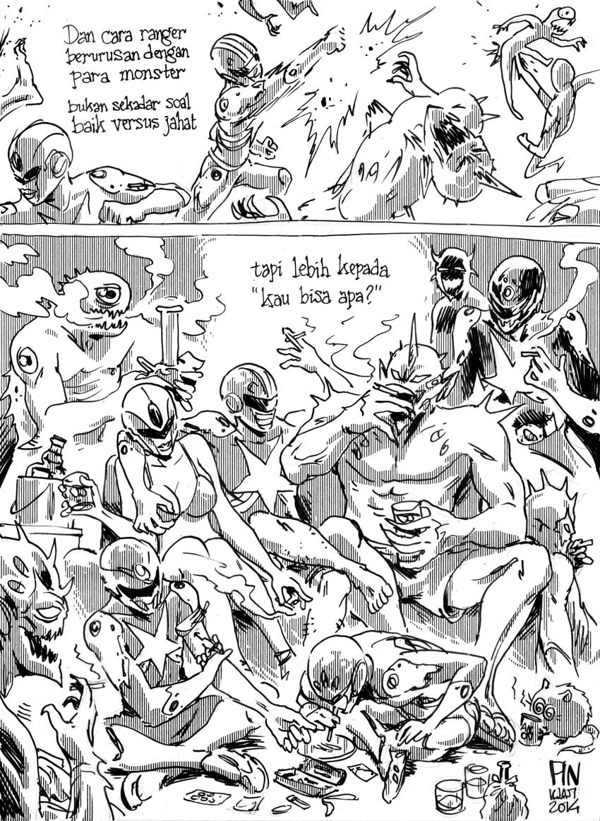 [Kharisma Jati] Ranger Hitam (Indonesian) - Page 31