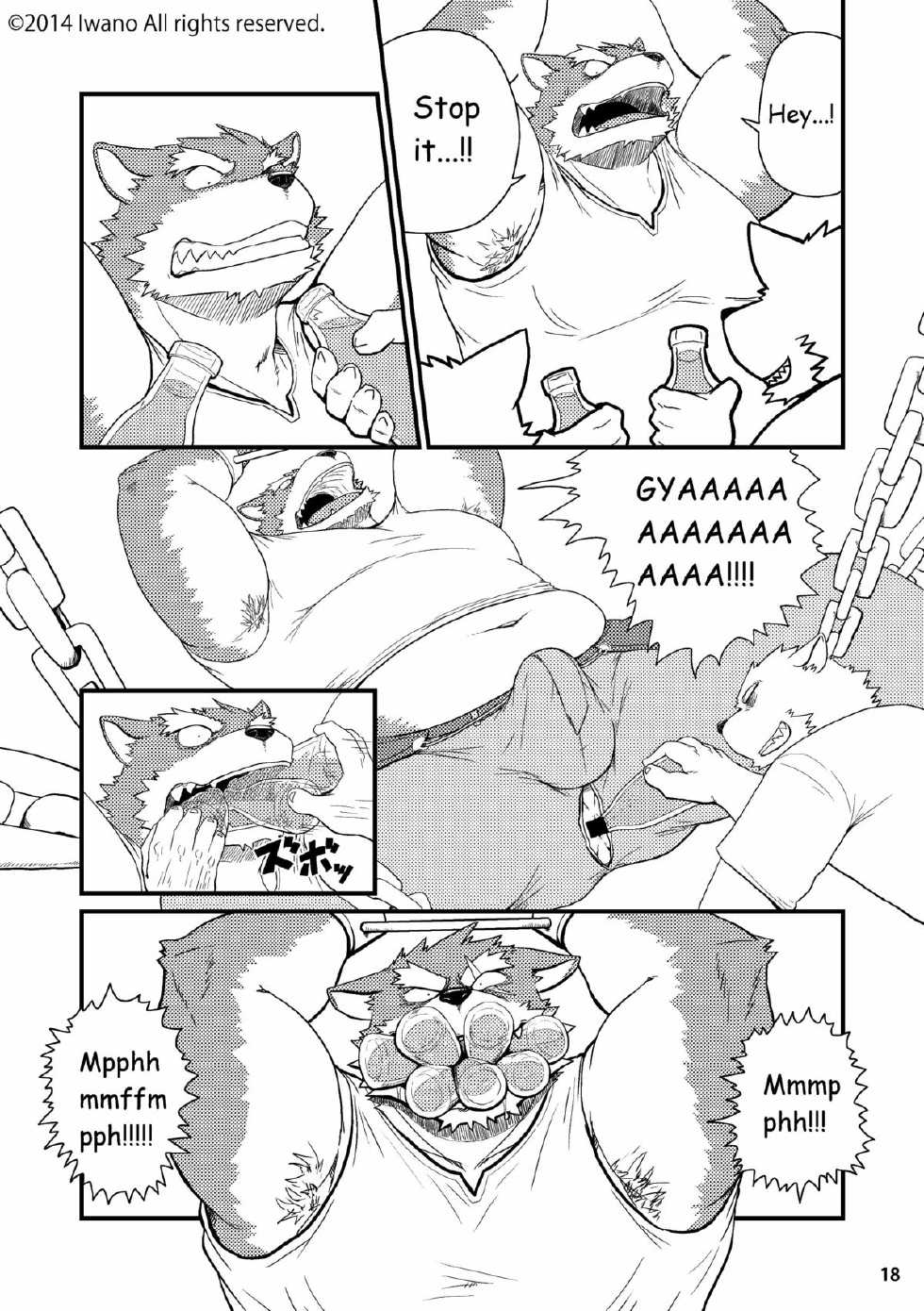 [KAKUNI (Iwano)] Oyabun to Fushigina Kusuri | Boss and the Mysterious Medicine [English] [Decensored] [Digital] - Page 19