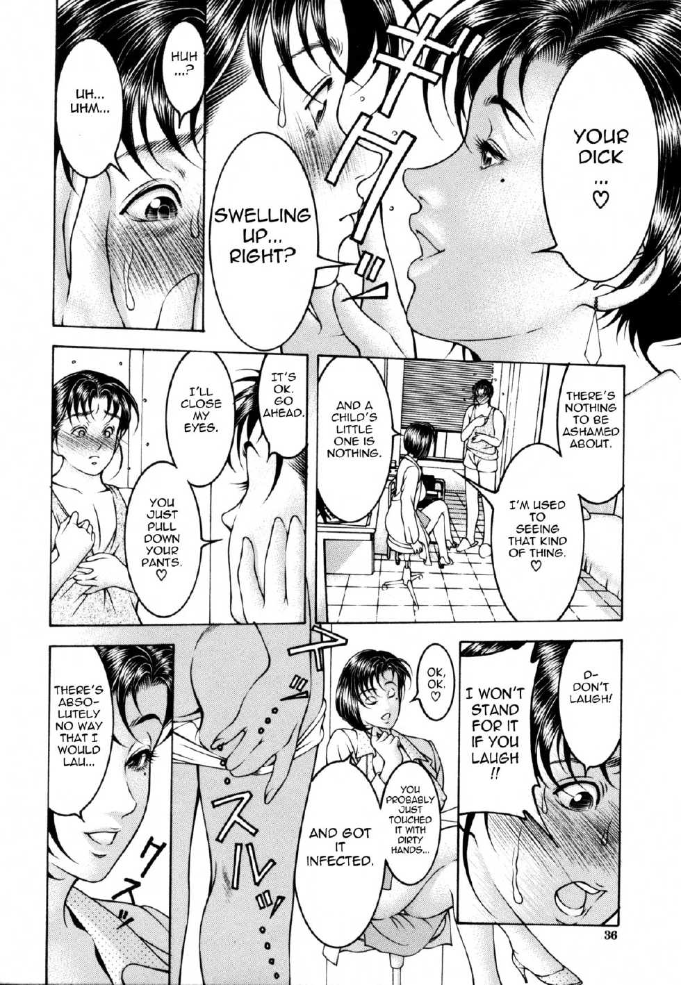 [Moriya Makoto] Mitsu-Tsubo [English] {Tadanohito} - Page 38