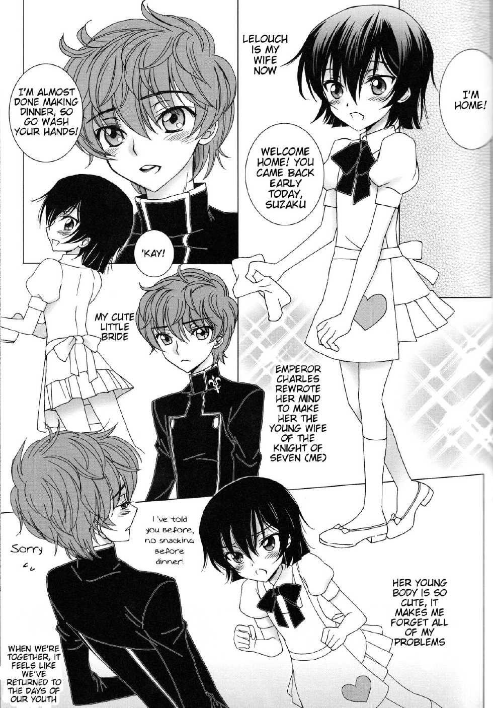 (SUPER21) [MAX&COOL. (Sawamura Kina)] Lucky Sukebe Miracle Drug (CODE GEASS: Lelouch of the Rebellion) [English] [Tigoris Translates] - Page 4