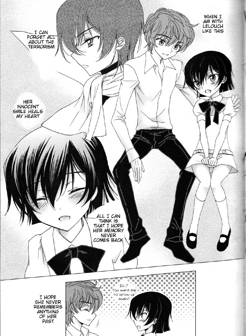 (SUPER21) [MAX&COOL. (Sawamura Kina)] Lucky Sukebe Miracle Drug (CODE GEASS: Lelouch of the Rebellion) [English] [Tigoris Translates] - Page 6