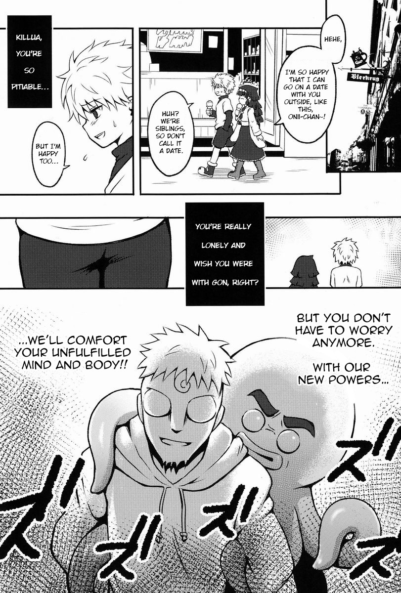 [Shounen Byoukan (Kanno Izuka)] Kaiki! Mienai Shokushu (Hunter X Hunter) [English] - Page 2