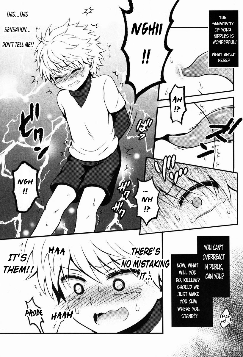 [Shounen Byoukan (Kanno Izuka)] Kaiki! Mienai Shokushu (Hunter X Hunter) [English] - Page 4