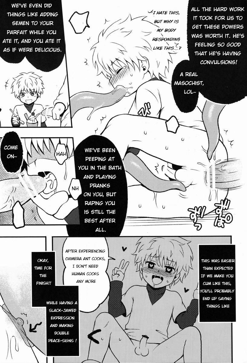 [Shounen Byoukan (Kanno Izuka)] Kaiki! Mienai Shokushu (Hunter X Hunter) [English] - Page 13