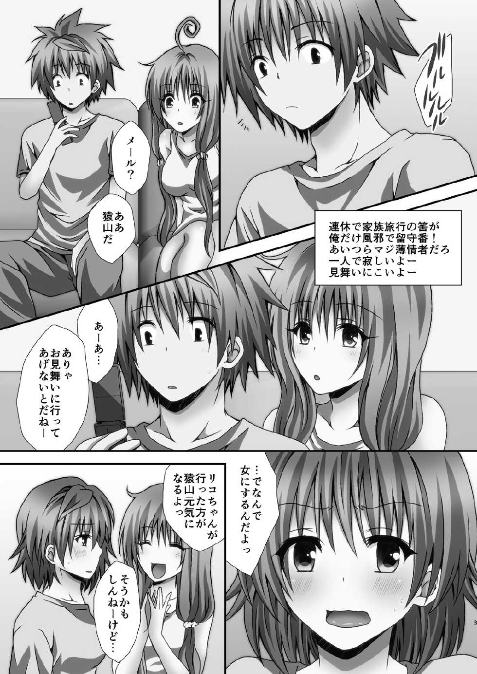 [Hyogetsu (Momonoki Fum)] Riko Hame (To LOVE-Ru) - Page 3