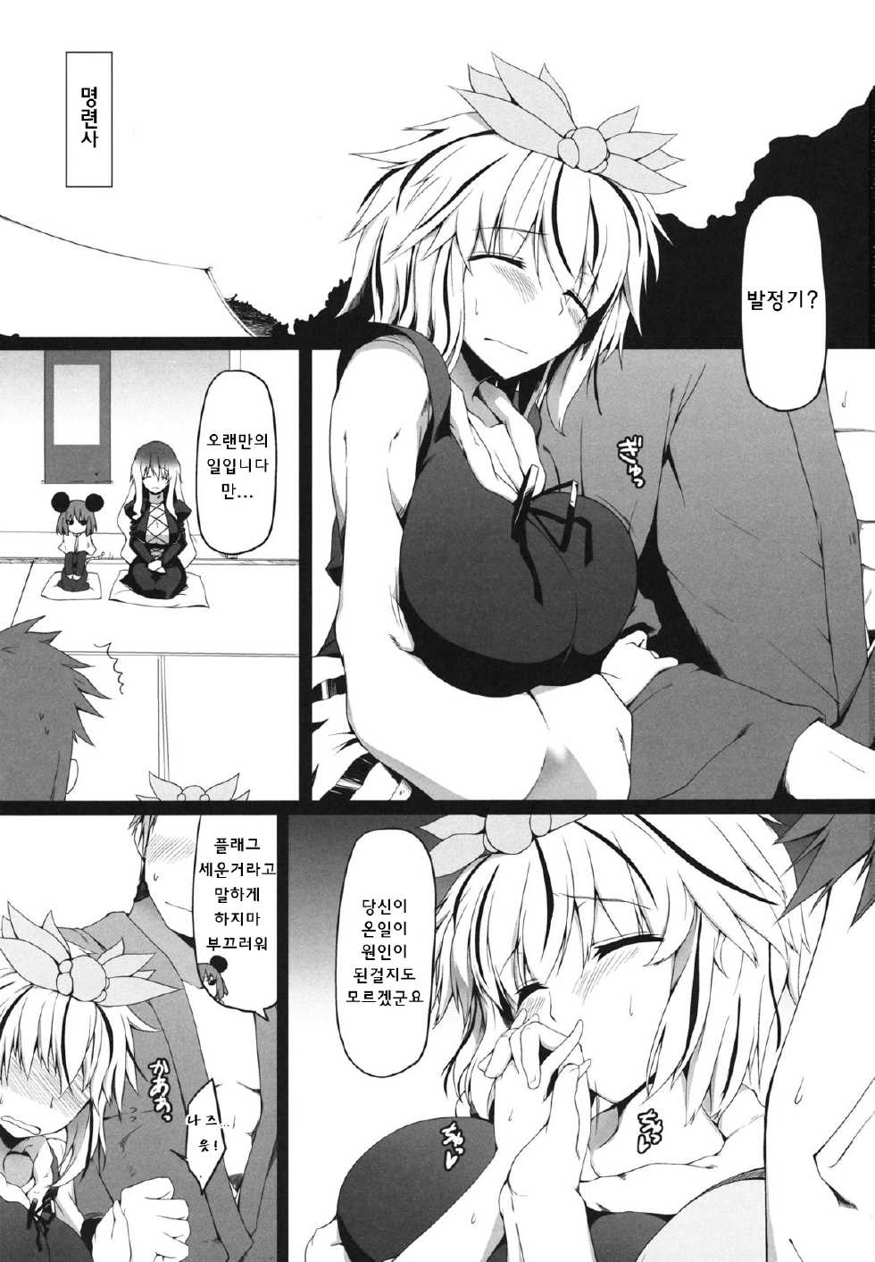 (Reitaisai 9) [Nahabaru (Mae)] 100/2 (Touhou Project) [Korean] [WestVatican] - Page 2