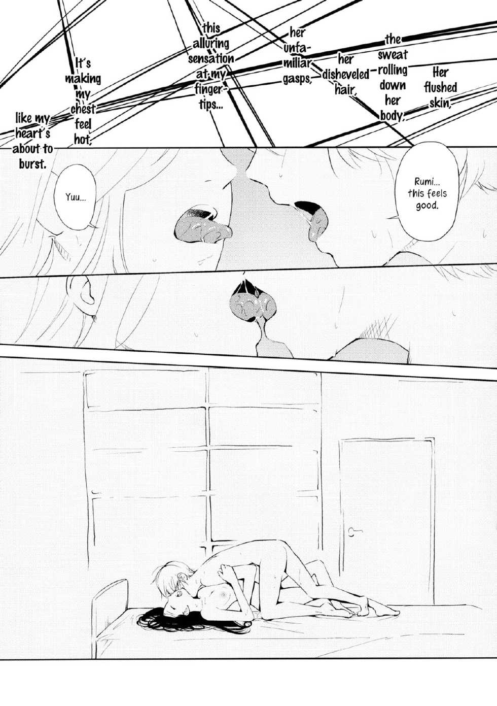 (Maiden's Garden 9) [G-complex (YUI_7)] Orange Ouji-sama to Aikotoba | The orange prince and words of love [English] =TV & Yuri-ism= - Page 18
