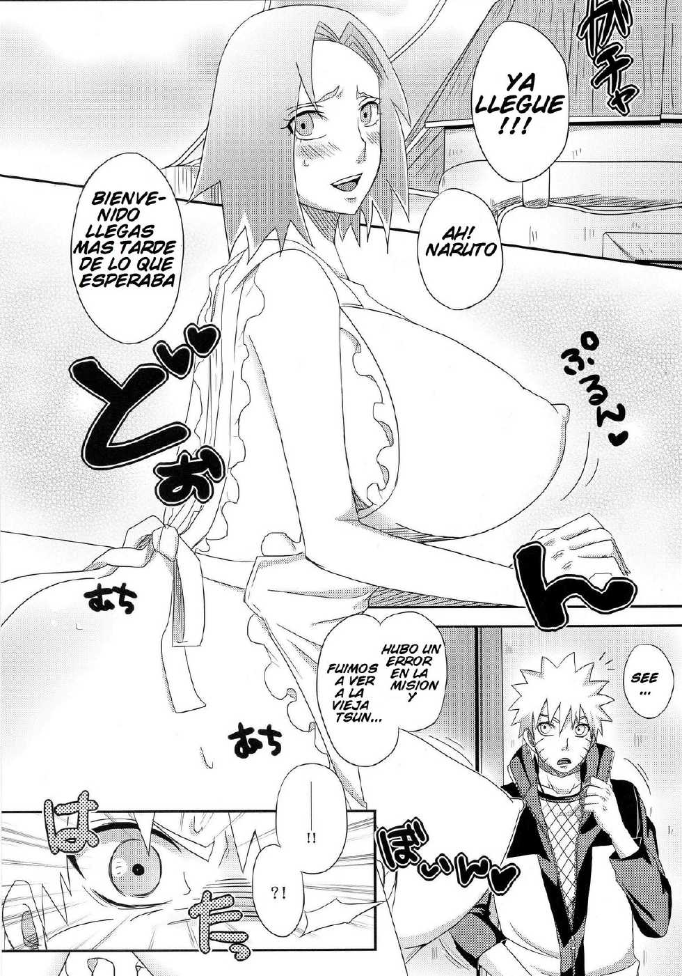 (C84) [Pucchu (Echigawa Ryuuka)] Sato Ichiban no! | Best in the Village! (Naruto) [Spanish] [Moltak] - Page 4