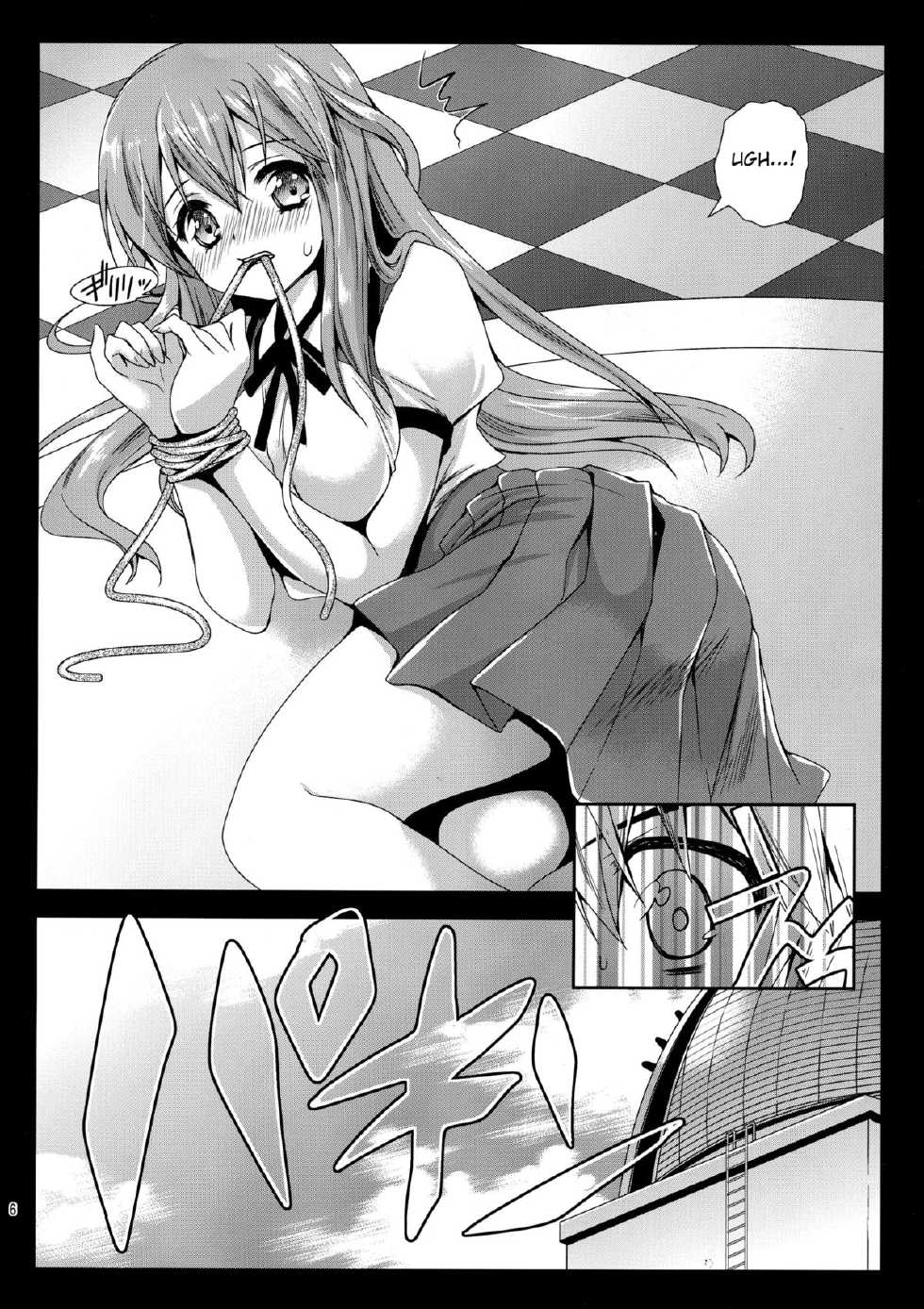 (COMIC1☆8) [Kurosawa pict (Kurosawa Kiyotaka)] Kotori Hang Up! (Brynhildr in the Darkness) [English] [HerpaDerpMan] - Page 6