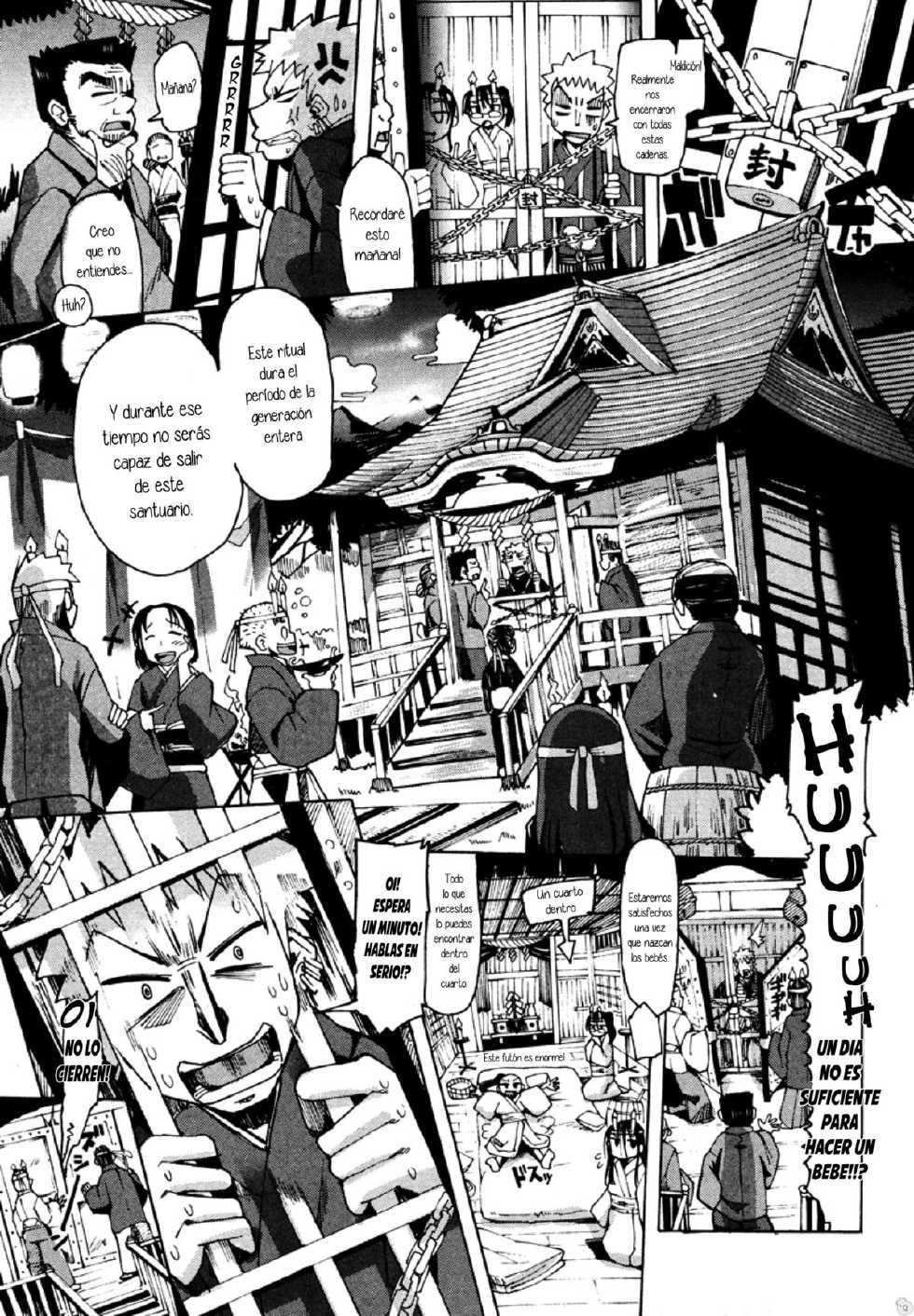 [Sakazaki Freddie] Ichinen Shoya (COMIC Shingeki 2012-03) [Spanish] [XHentai95] - Page 5