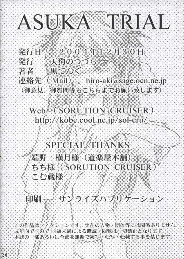 (C67) [Tengu no Tsuzura (Kuro Tengu)] Asuka Trial (Neon Genesis Evangelion) [Russian] {Palermoy} - Page 32