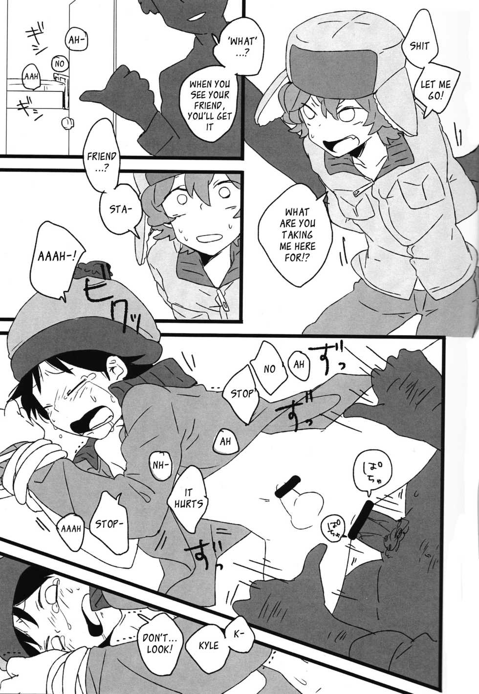 [plastics (Kinari)] Koitsura no Jinse Boroboro ni Shiteyarouze! | Tattered Life (South Park) [English] - Page 2