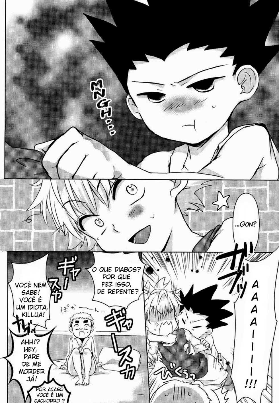 (SUPER22) [Naikai (Emilio)] Doki Doki Triangles! | Doki Doki Hey Triangle (Hunter X Hunter) [Portuguese-BR] [ShotaconInfinite] [Decensored] - Page 11