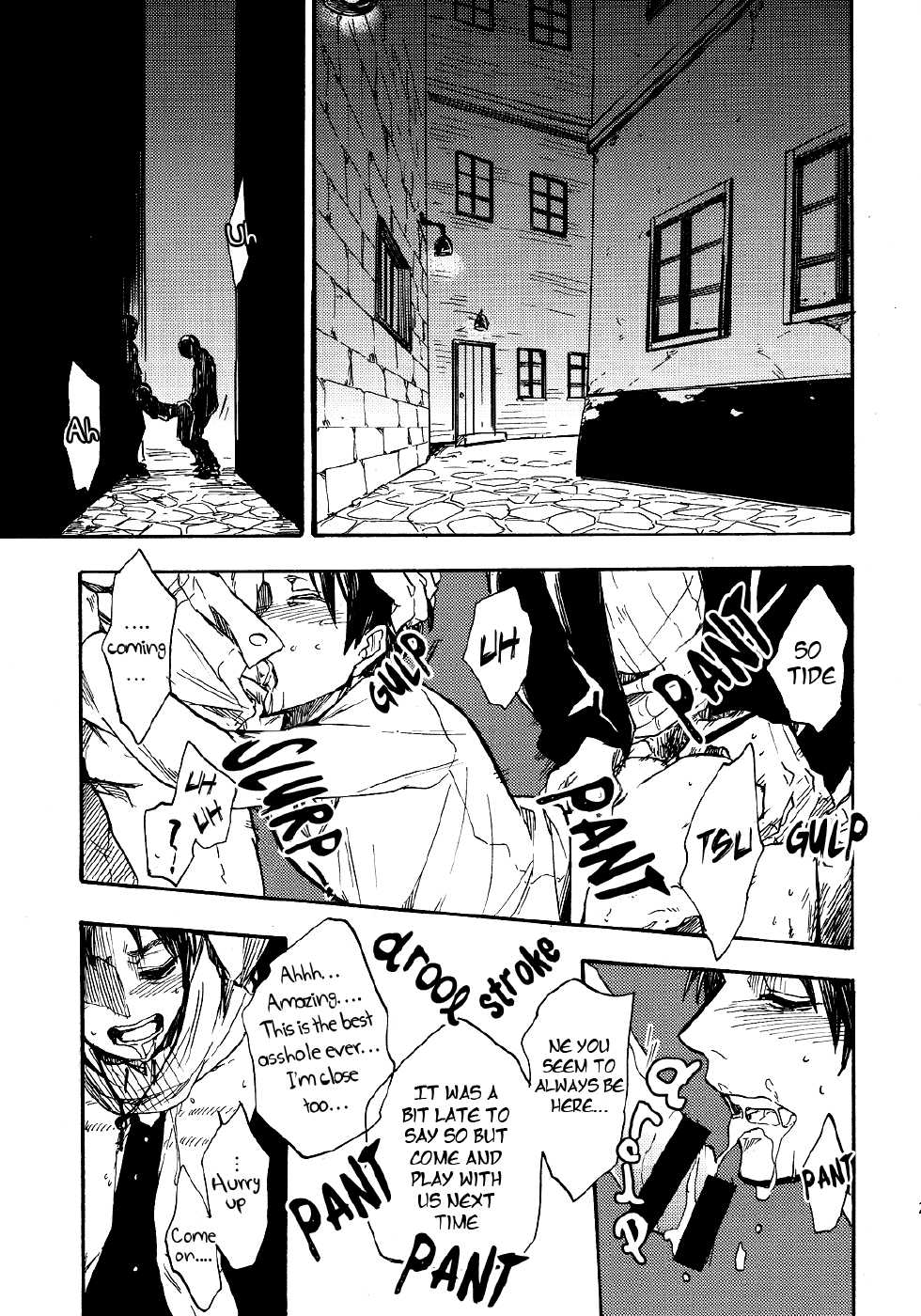 (C85) [Senkan AA (Ahiru)] Shonen Knife (Shingeki no Kyojin) [English] {KEY AND CRAVAT} - Page 27