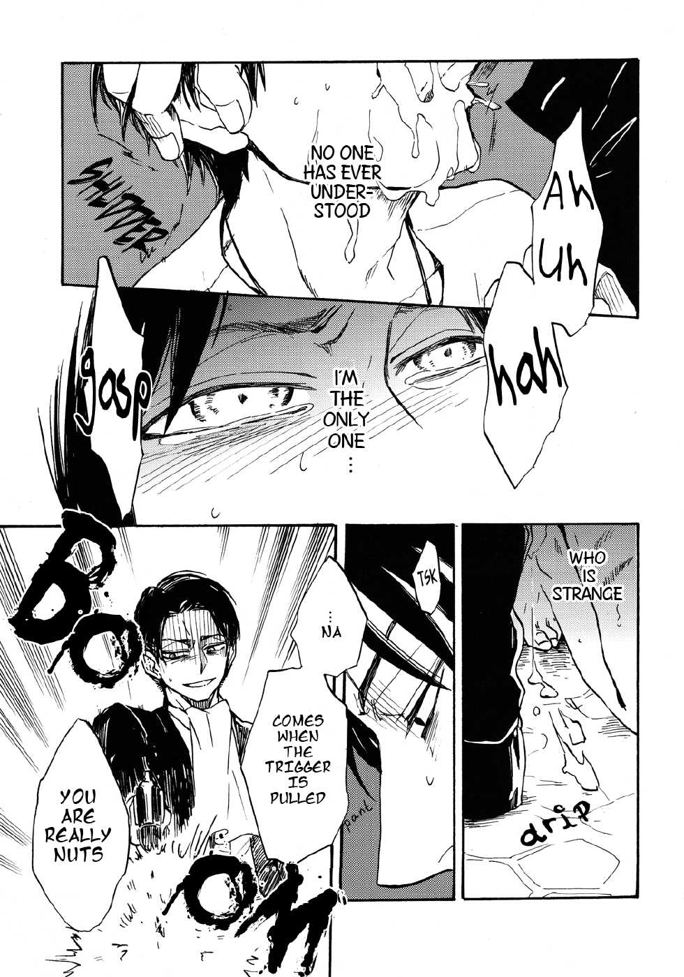 (C85) [Senkan AA (Ahiru)] Shonen Knife (Shingeki no Kyojin) [English] {KEY AND CRAVAT} - Page 39