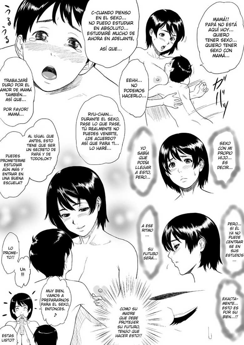 [BitchMaker (Cuzukago)] Mama Nuki [Spanish] [Nightmare] - Page 9