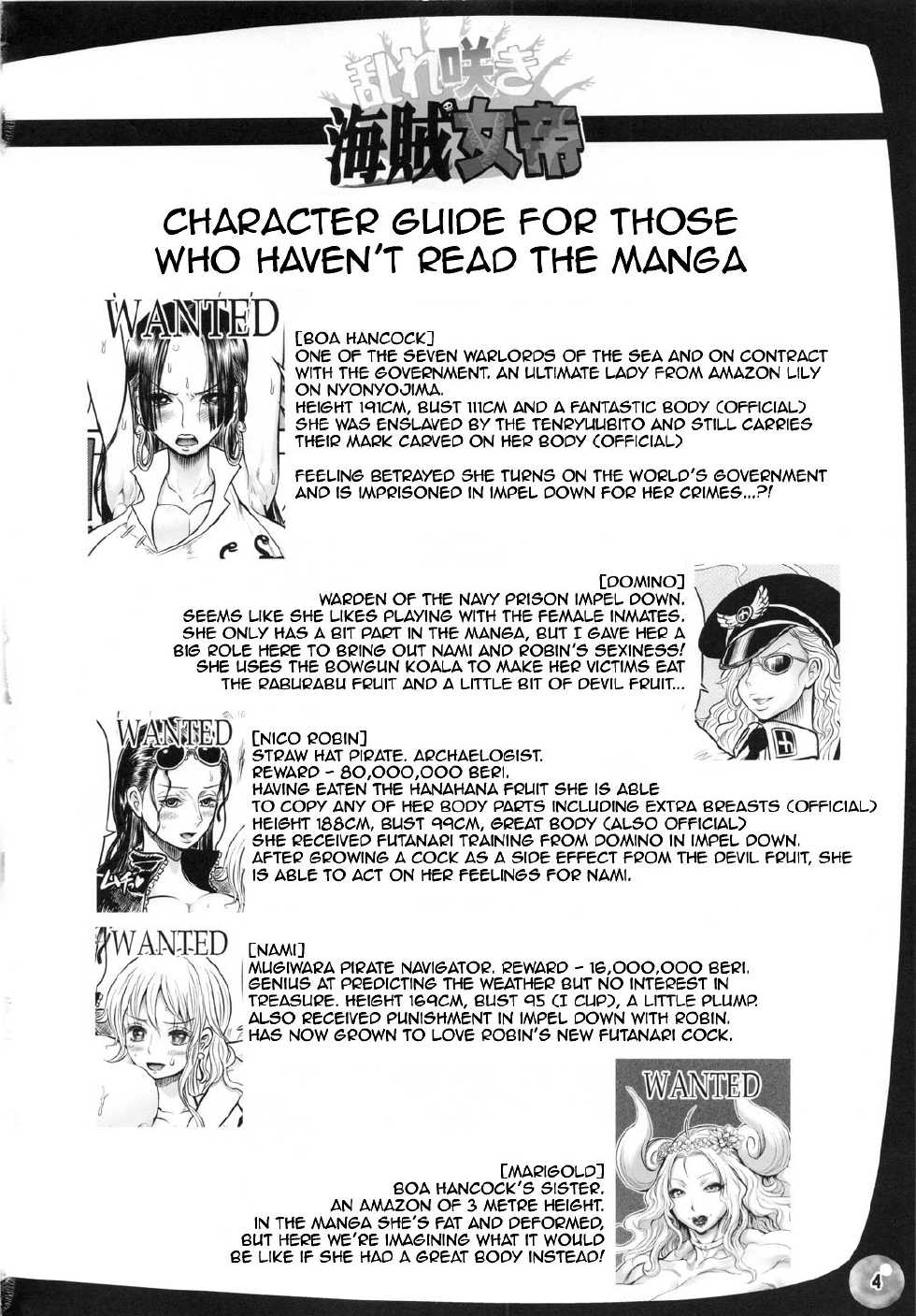(C79) [Arsenothelus (Rebis)] Midarezaki Kaizoku Jotei (One Piece) [German] [Mister H.] [Incomplete] - Page 3