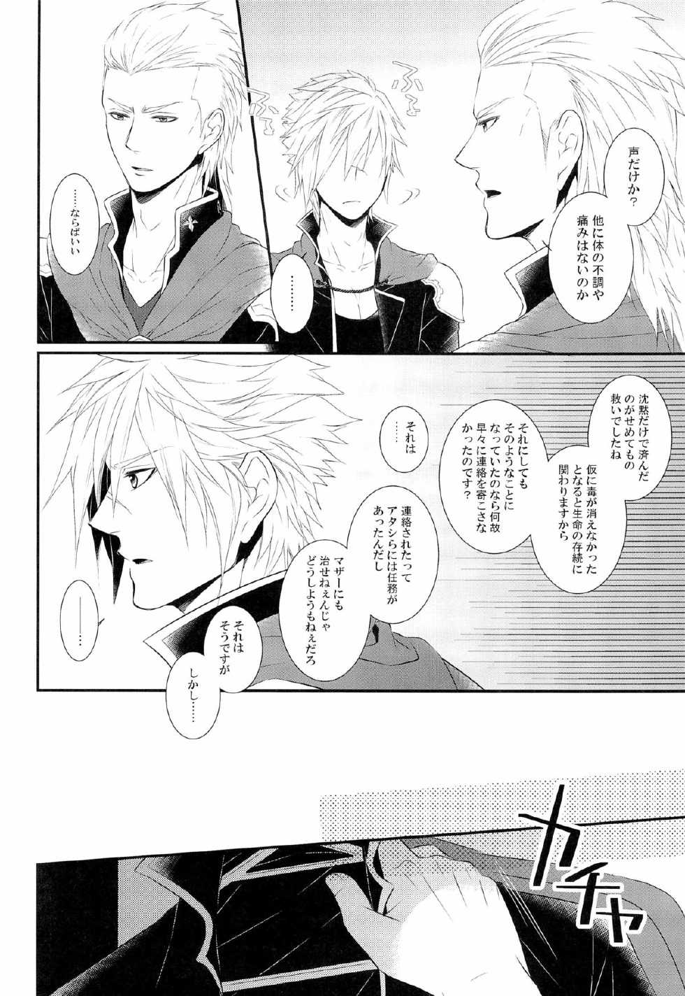 (C83) [Hyd*Rangea (Asaki Yumemi)] Me wa Kuchi hodo ni Mono wo Iu - Eyes say more than the mouth (Final Fantasy Type-0) - Page 8