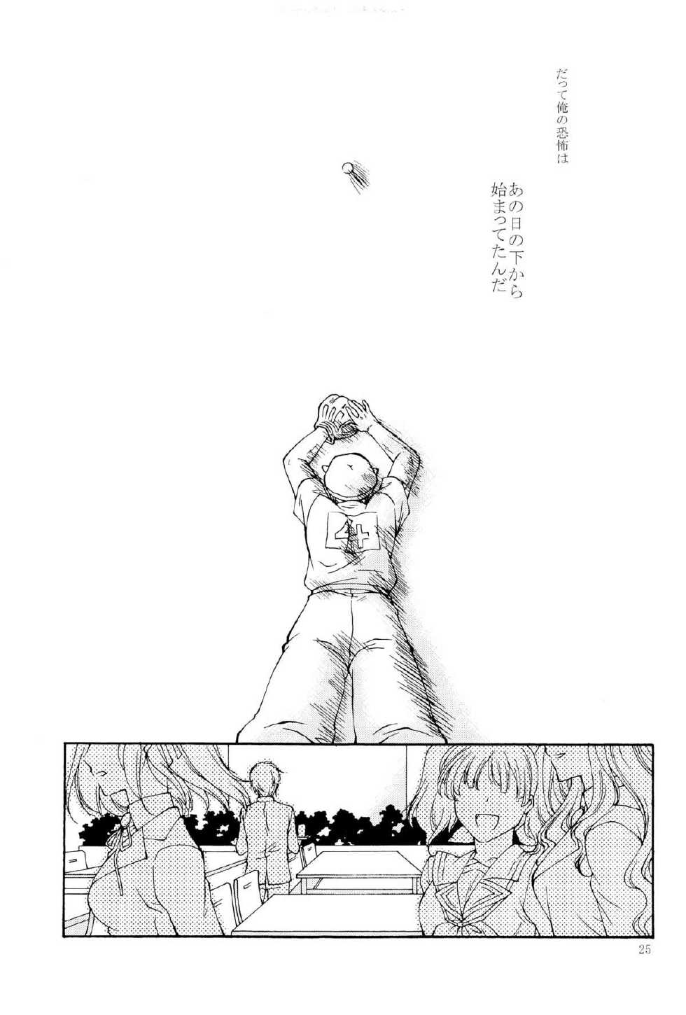 (SPARK5) [Apollo502 (Tsubasa)] Mabushikute Mienai (Angel Beats!) - Page 25