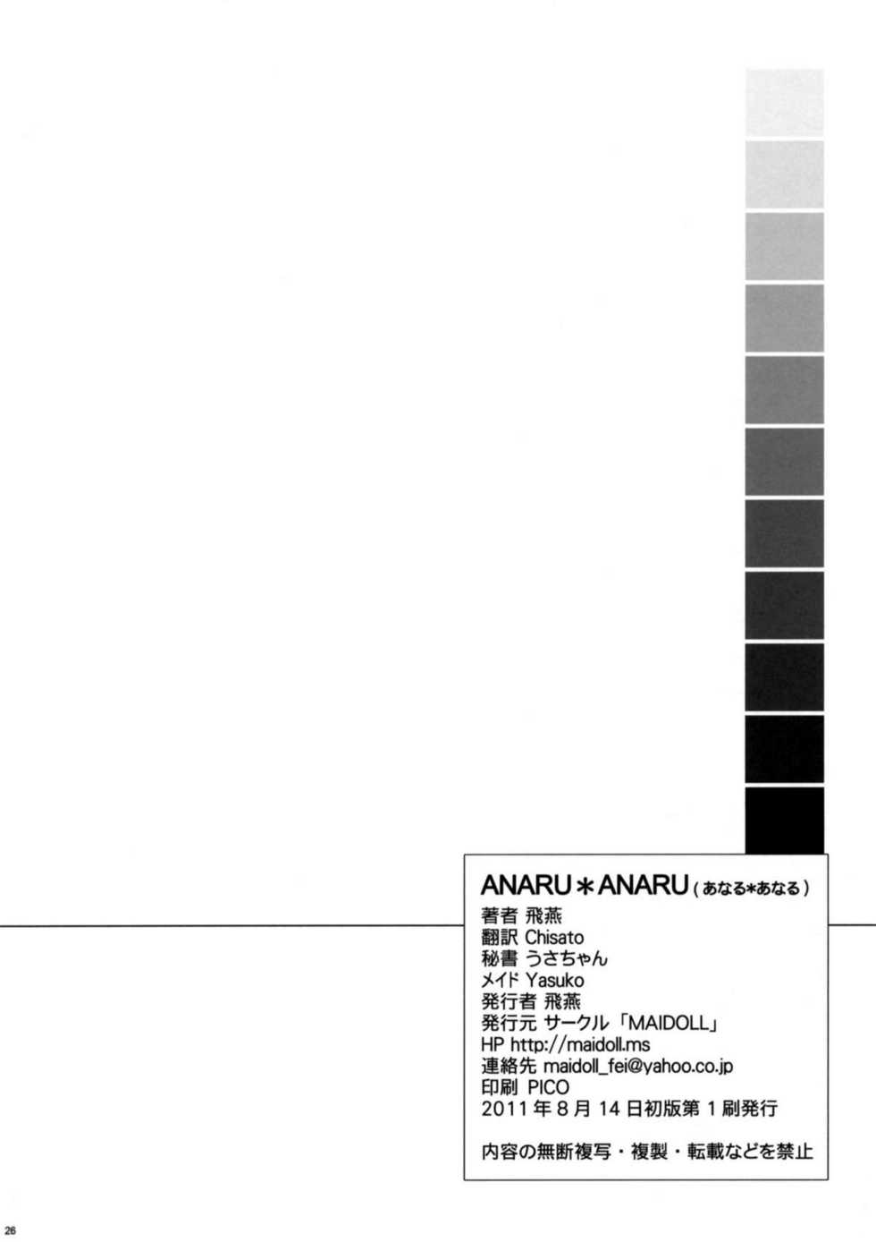 (C80) [MAIDOLL (Fei)] Anaru*Anaru (Ano Hi Mita Hana no Namae wo Bokutachi wa Mada Shiranai) [Korean] [LIMITE] - Page 26