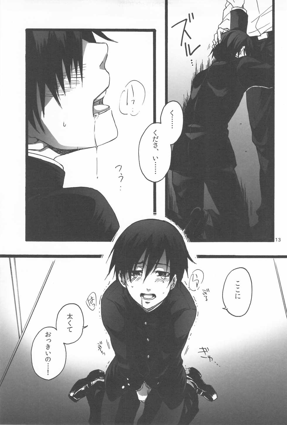 (C76) [sky (ai)] kuro no sinigami osigototyou (DARKER THAN BLACK) - Page 13