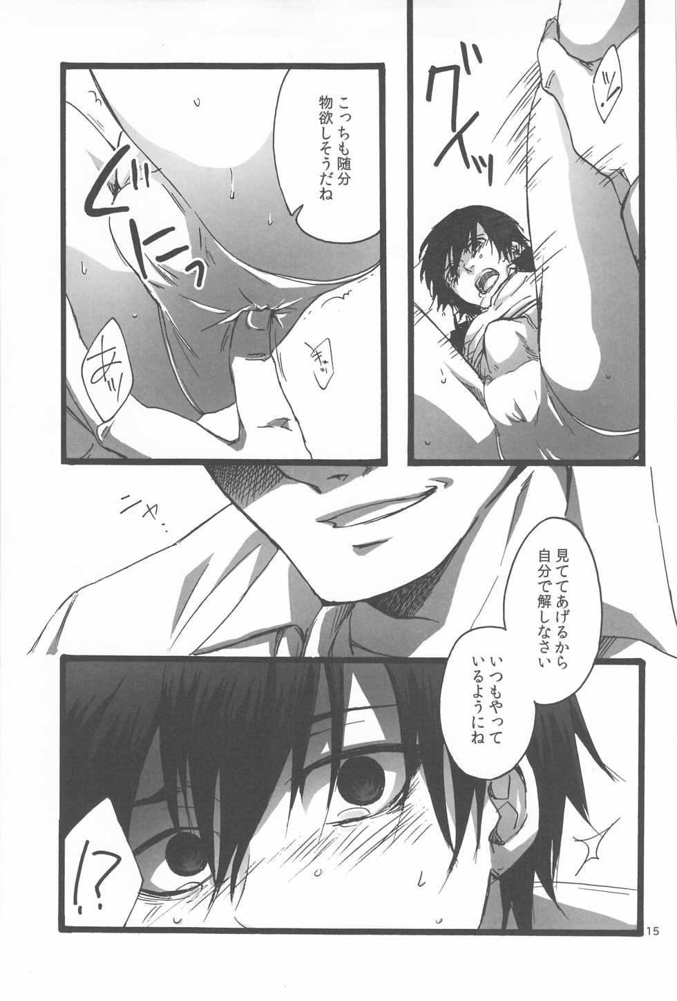 (C76) [sky (ai)] kuro no sinigami osigototyou (DARKER THAN BLACK) - Page 15