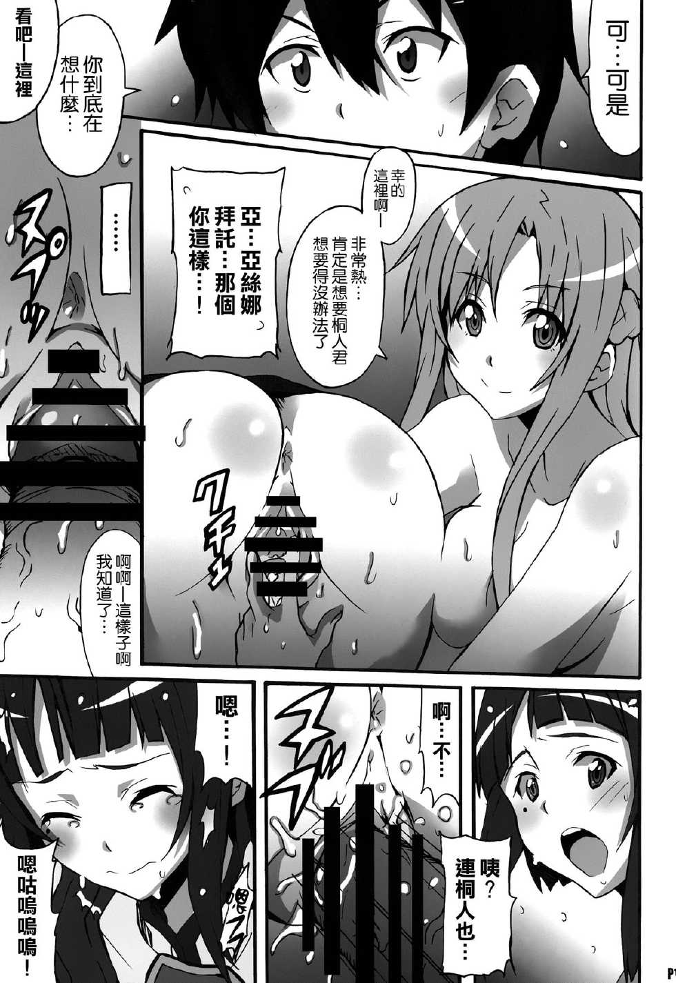 (SC64) [Hacchakesou (PONPON)] Sword Art Online Hollow Sensual (Sword Art Online) [Chinese] [空気系☆漢化] - Page 17