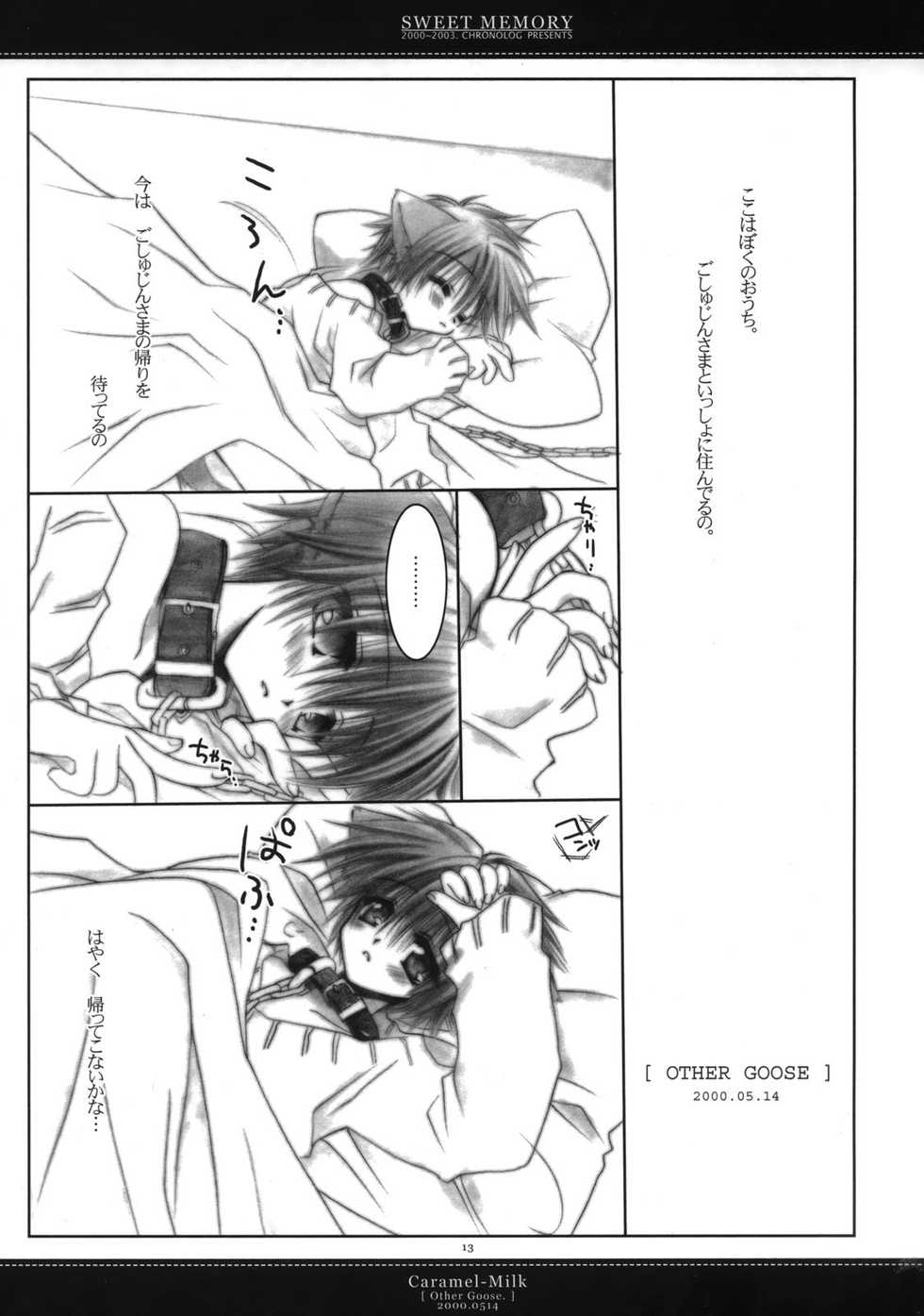 (C65) [CHRONOLOG (Sakurazawa Izumi)] Sweet Memory - Page 9