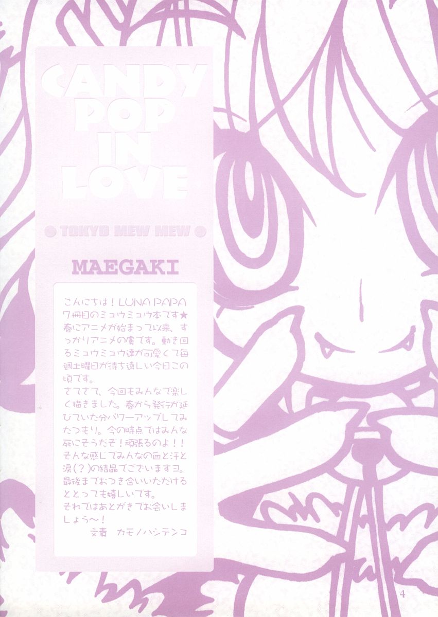 (C62) [LUNA PAPA (various)] CANDY POP IN LOVE (Tokyo Mew Mew) [English] [Incomplete] - Page 4