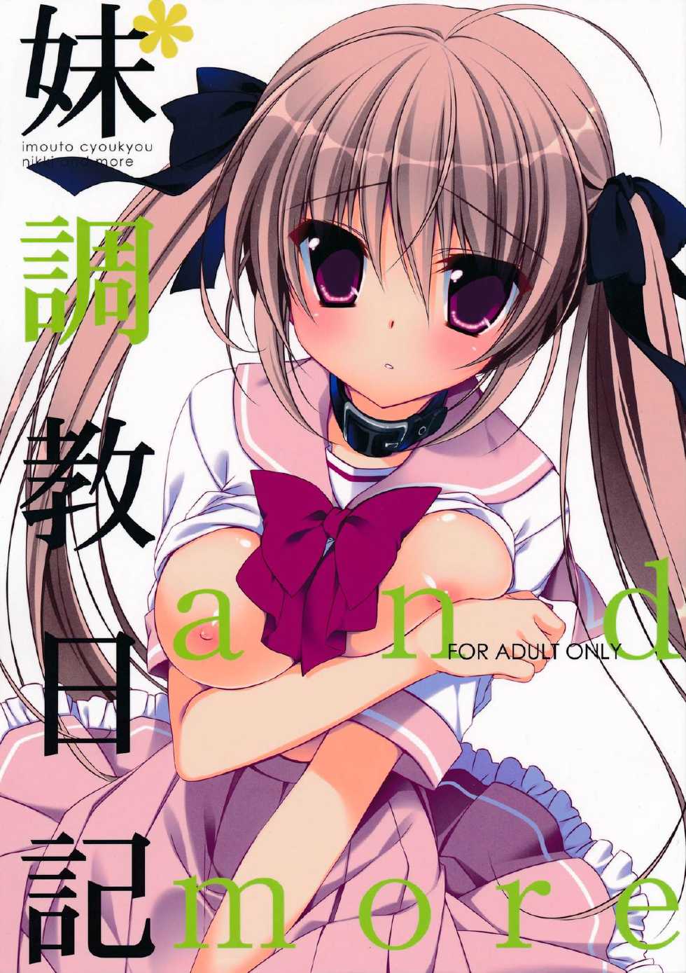 (C86) [NANACAN (Nanaka Mai)] Imouto Choukyou Nikki and more [Chinese] [CE家族社] - Page 2