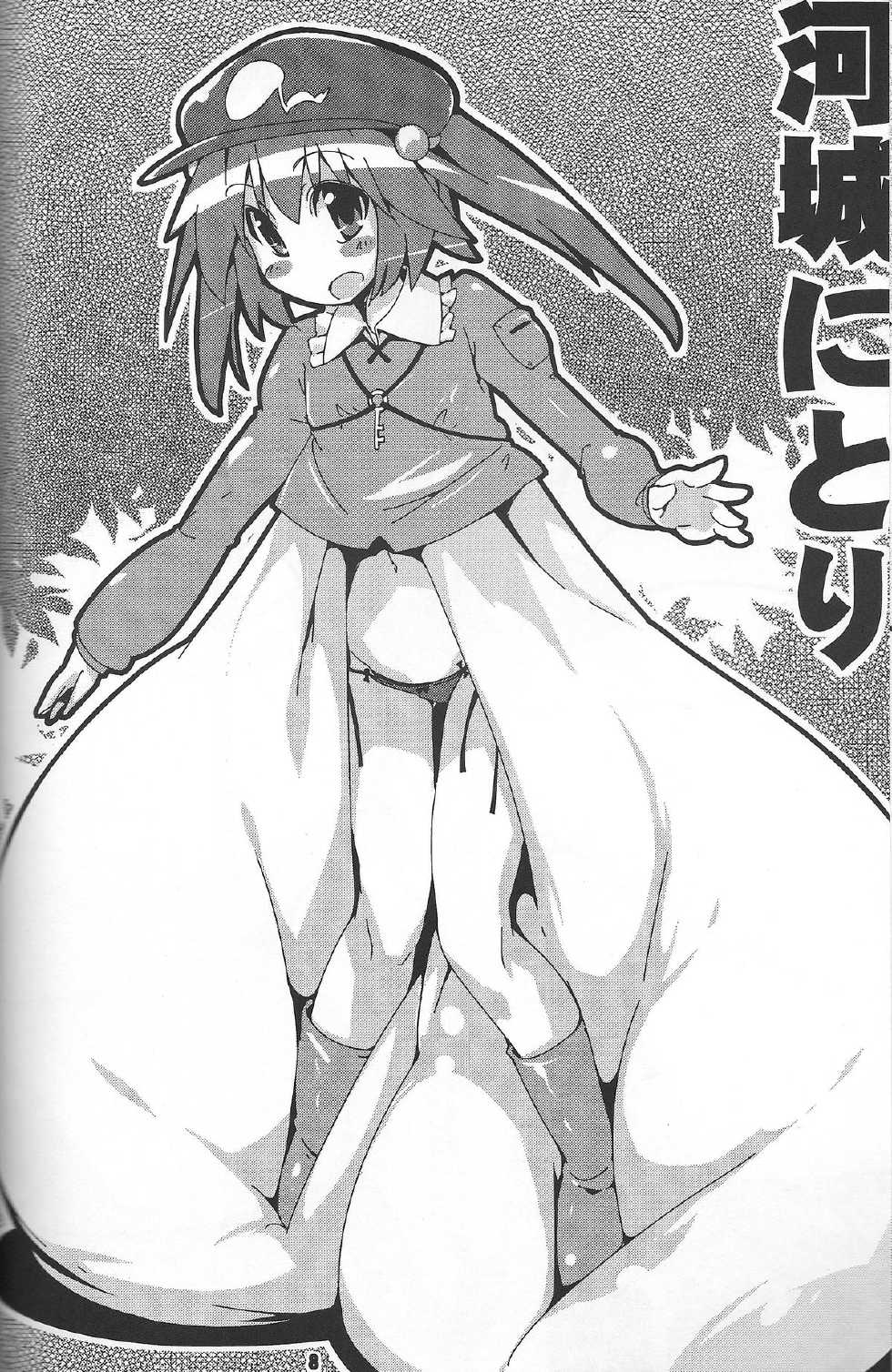 (Reitaisai 11) [Kotatsu de Mikan Chokubaijo (Semahiro)] Touhou Secchikei Chounyuu Kojin Goudoushi (Touhou Project) - Page 7