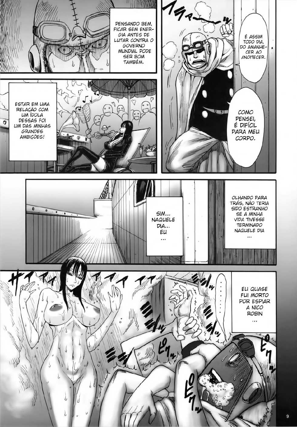 [Ozashiki (Sunagawa Tara)] GOLDEN MONKEY (One Piece) [Portuguese-BR] [HentaiDarking] - Page 8