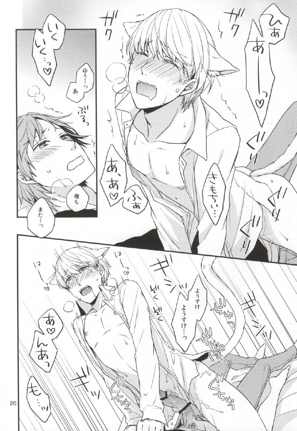 (C83) [Swallow Sky (Rihara)] CRAZY CAT LOVER (Persona 4) - Page 19