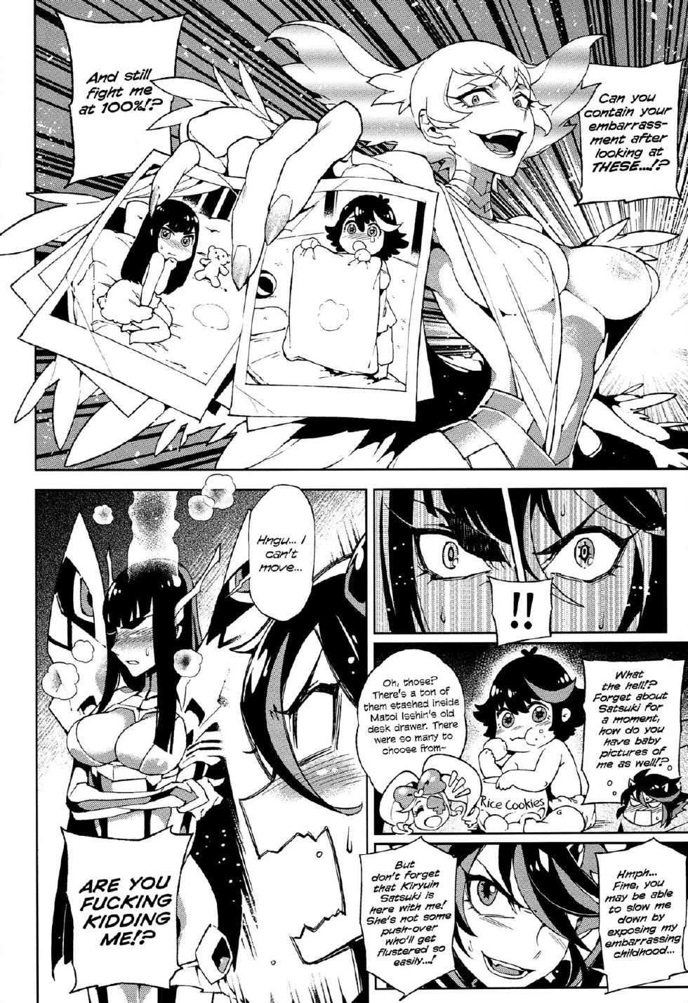 (C86) [Service Heaven (Hirame)] KISS LOVE KISS (Kill la Kill) [English] [secondhandscans] - Page 6