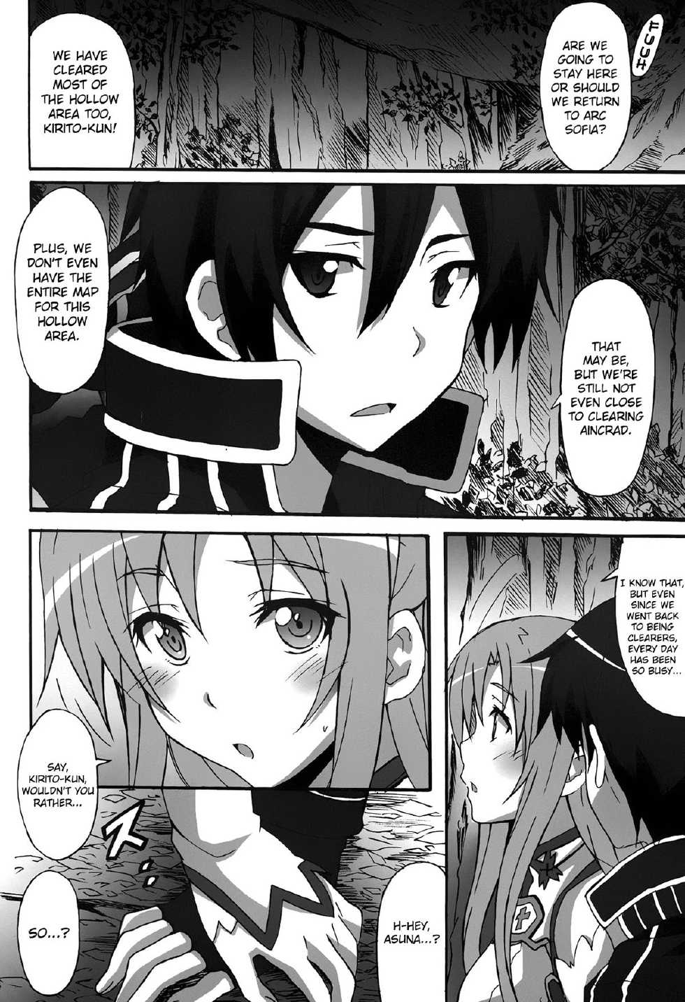 (SC64) [Hacchakesou (PONPON)] Sword Art Online Hollow Sensual (Sword Art Online) [English] {doujin-moe.us} - Page 3