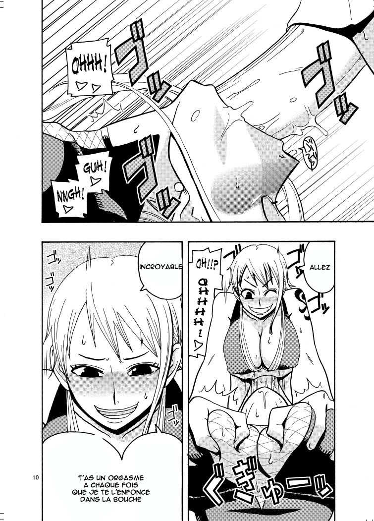 (C71) [Acid Head (Murata.)] Nami No Ura Koukai Nisshi 2   Nami's Hidden Sailing Diary 2 (One Piece) [French] {Trad Low Cost} (Décensuré) - Page 11