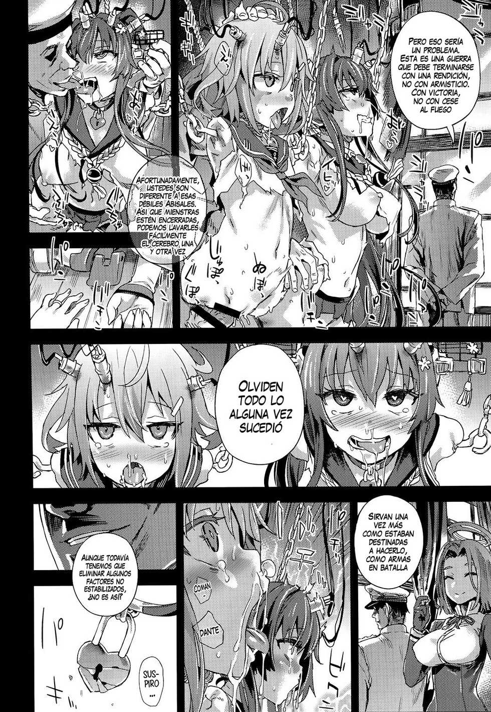 (C86) [Fatalpulse (Asanagi)] VictimGirls 17 SOS -savage our souls- (Kantai Collection -KanColle-) [Spanish] [InF] - Page 38