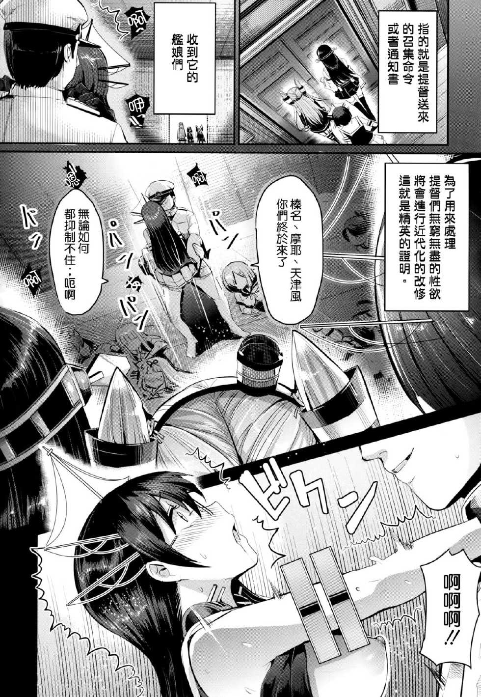 (C86) [Nakasone Battalion (Nakasone Haiji)] COMIC Mayatten da Vol. 2 (Kantai Collection -KanColle-) [Chinese] [空気系☆漢化 x 臉腫漢化組] - Page 6