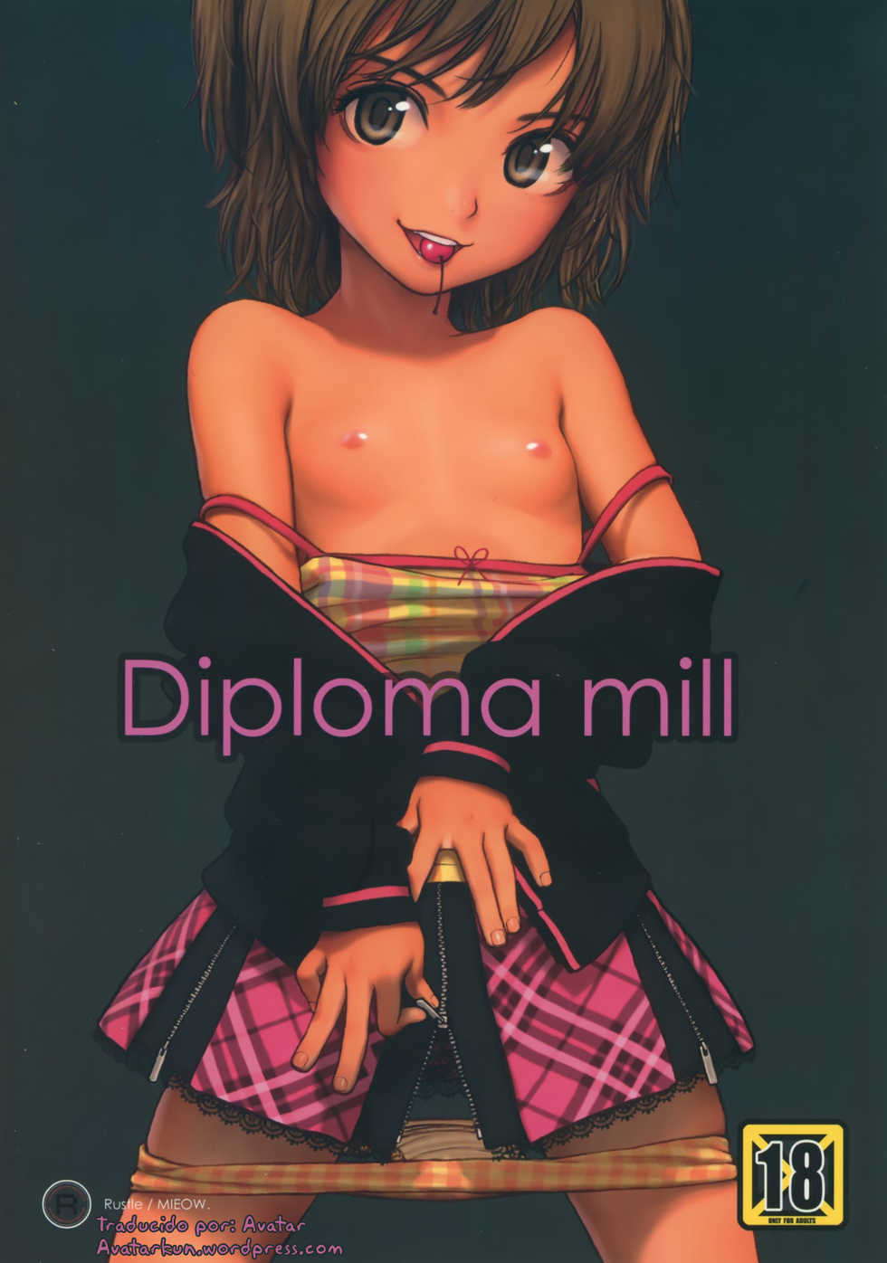 (C77) [Mieow (Rustle)] Diploma mill [Spanish] [Avatar] - Page 1