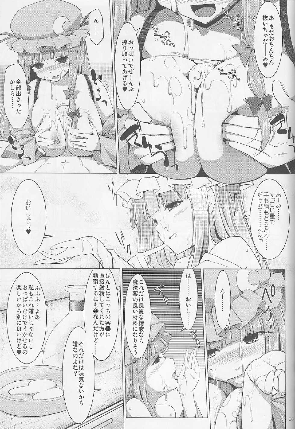 (Reitaisai 11) [TOYBOX, Kujira Logic (Kurikara, Kujiran)] Gensoukyou Chichi Zukan - Chi (Touhou Project) - Page 6