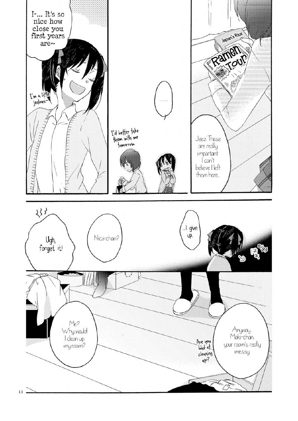 (C85) [Niratama (Sekihara, Hiroto)] Private Tsunderation Round 3 (Love Live!) [English] [GiB] - Page 11