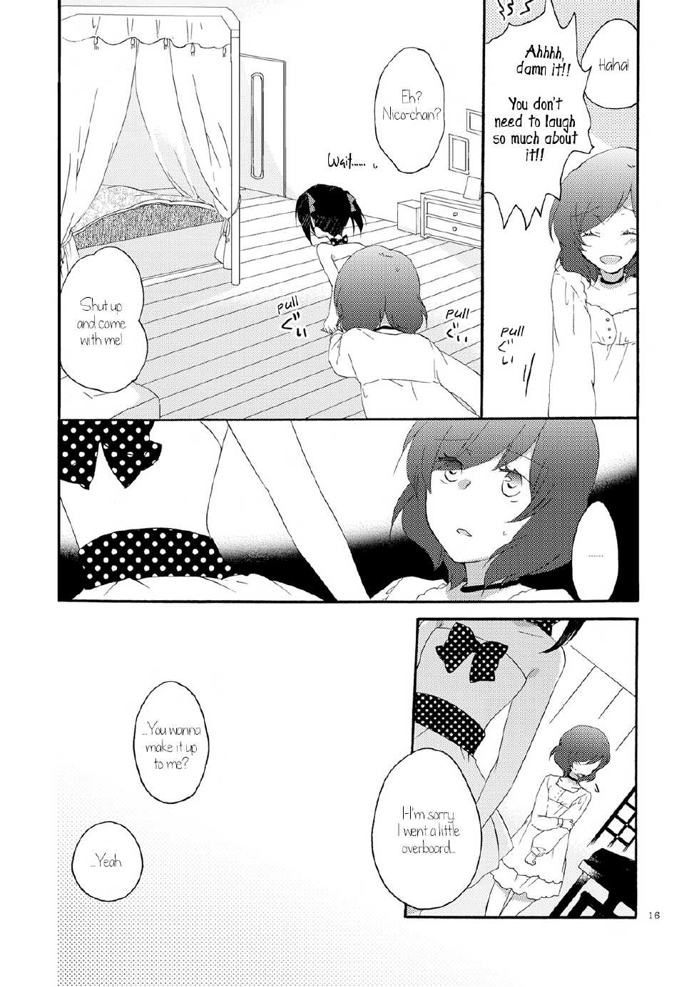 (C85) [Niratama (Sekihara, Hiroto)] Private Tsunderation Round 3 (Love Live!) [English] [GiB] - Page 16