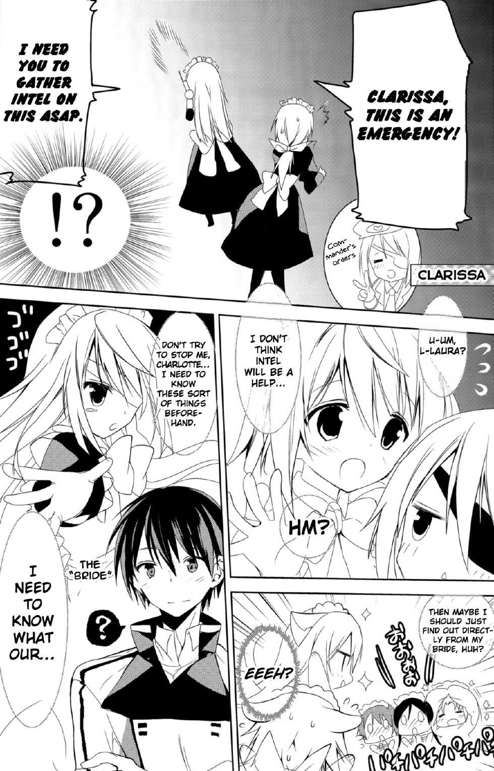 (COMIC1☆7) [Otona Shuppan (Hitsuji Takako)] Daisuki Collection 2 | Love Collection 2 (IS <Infinite Stratos>) [English] [Rapidswitch] - Page 3